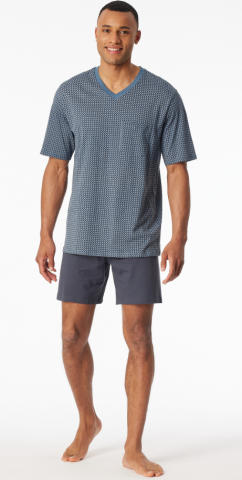 Schiesser, Herenpyjama, graphite