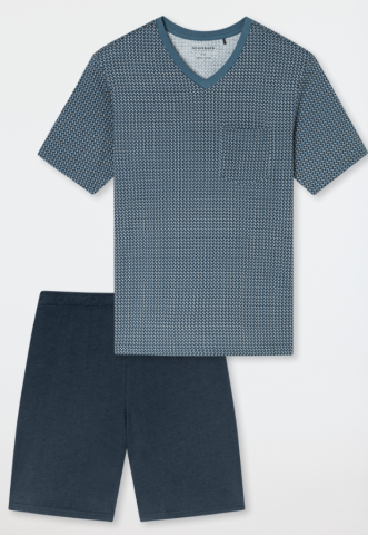 Schiesser, Herenpyjama, graphite