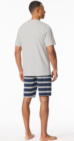 Schiesser, Herenpyjama, lichtgrijs