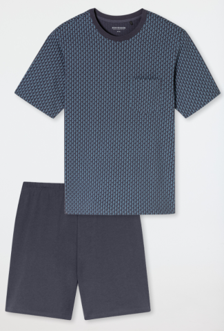 Schiesser, Herenpyjama, graphite