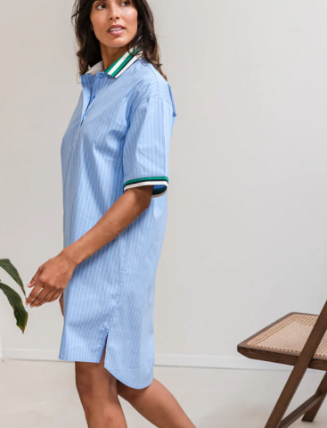 Alice & Maman, Joanne dress, cornflower