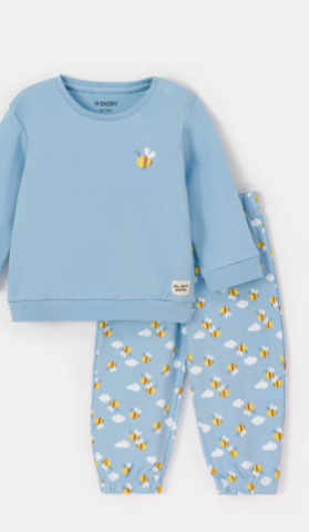 Woody, Joggingpakje, Blauw