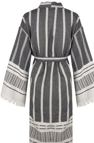 Zus en Zomer, badjas, zwart, unisex