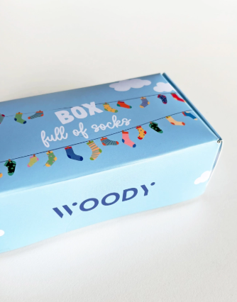 Sokken, assortiment, Woody