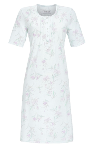 Ringella, Slaapkleed, blauw gebloemd