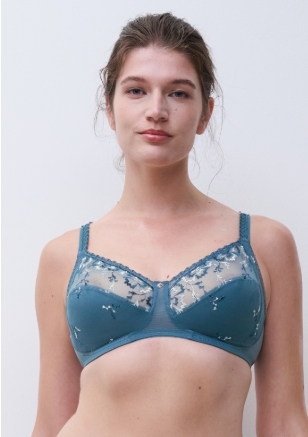 Chantelle, bh zonder beugel, blue  shade