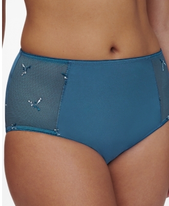 Chantelle, slip, blue shades