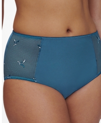 Chantelle, slip, blue shades