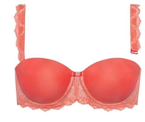 Dacapo, strapless, Festivo, koraal