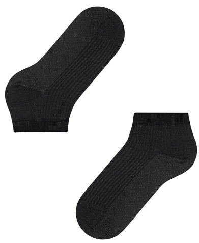 Falke, Sneakersok rib, zwart