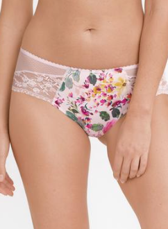 Conturelle, tailleslip, roze, gebloemd
