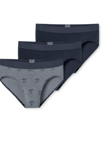 Schiesser, HerenRioslip 3-pack, tricolor