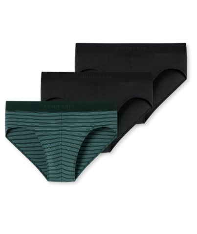 Schiesser, HerenRioslip 3-pack, tricolor