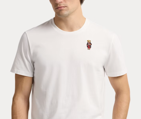 Ralph Lauren,  pyjama, wit, beer