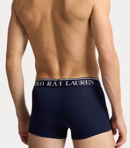 Ralph Lauren, boxer blauw, beer