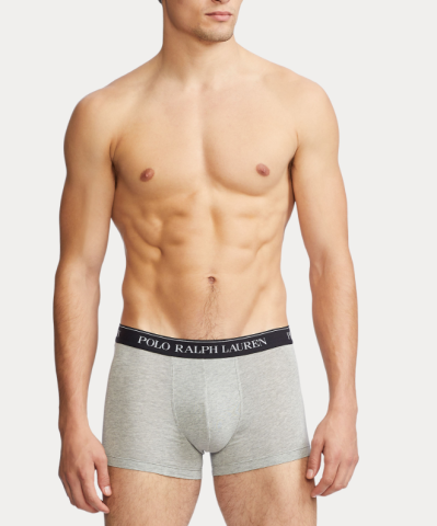 Ralph Lauren, boxershort 3-pack, grijs