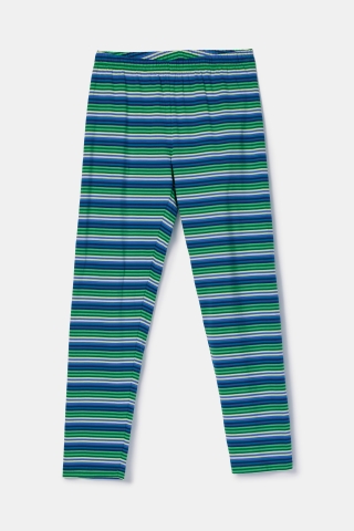 Woody, herenpyjama, duif, donker groen