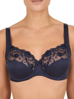 3-delige beugelBH moments, donkerblauw