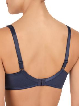 3-delige beugelBH moments, donkerblauw
