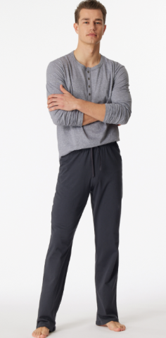 Schiesser, herenpyjama met knoopjes
