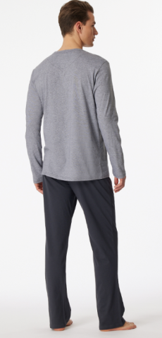 Schiesser, herenpyjama met knoopjes