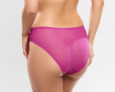Empreinte, hoge slip, amour, magenta