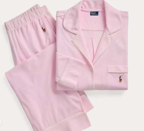 Ralph Lauren, damespyjama, roze