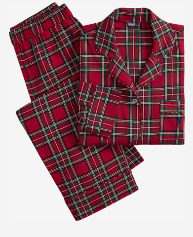 Ralph Lauren, damespyjama, stuart check