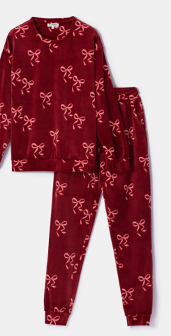 Woody, dames, pyjama, strikjes