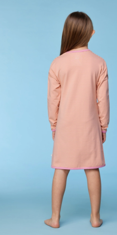 Woody, slaapkleedje, roos-gele streep