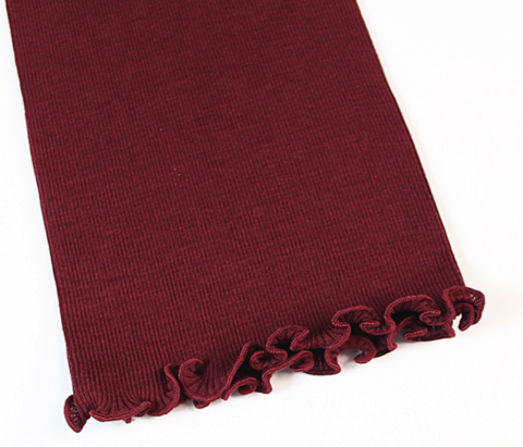 Oscalito, Hemdje, Wol/zijde, bordeaux