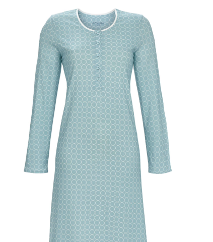 Ringella, slaapkleed, lichtblauw, cirkel