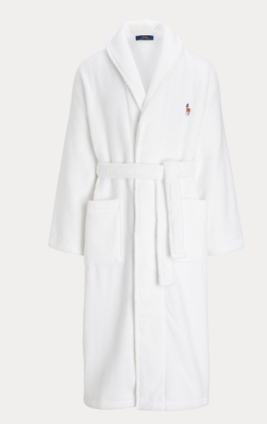 Ralph Lauren, Badjas, wit