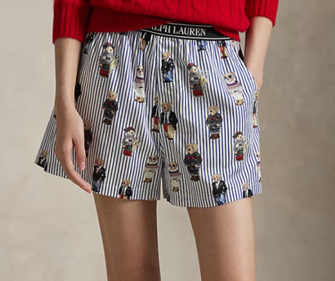 Ralph Lauren, damesshorty, beertjes