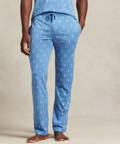 Ralph Lauren, pyjamabroek, lichtblauw