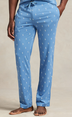 Ralph Lauren, pyjamabroek, lichtblauw