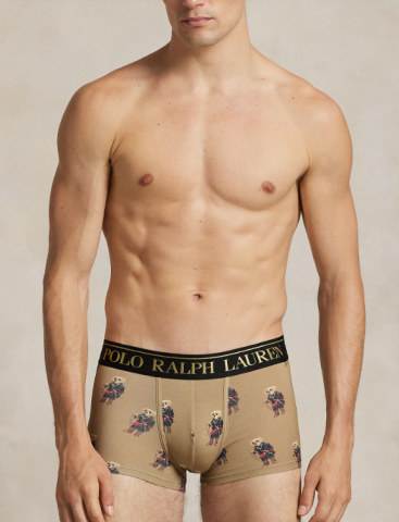Ralph Lauren, boxers, 2pack, beer, kaki