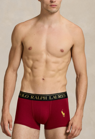 Ralph Lauren, boxers, 2pack, beer, blauw