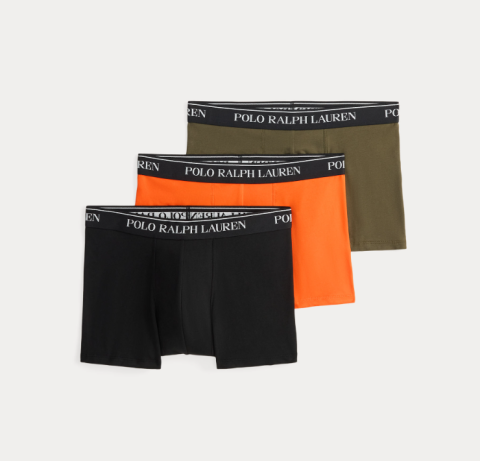 Ralph Lauren, boxershort 3-pack, oranje