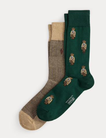 Ralph Lauren, Sokken 2-pack, polo bear