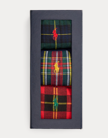 Ralph Lauren, Sokken 3-pack, ruit