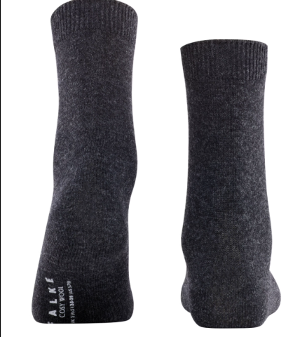 Falke, sokken, cosy wool, antracite mela