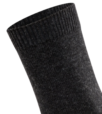 Falke, sokken, cosy wool, antracite mela