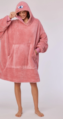 Woody, unisexsweater, roze