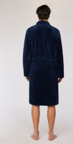 Woody, herenkamerjas, donkerblau