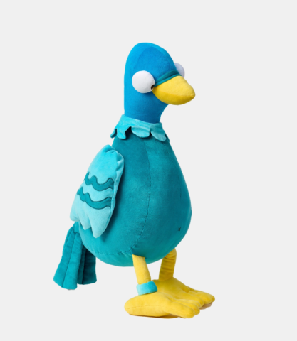 Woody, knuffel, duif