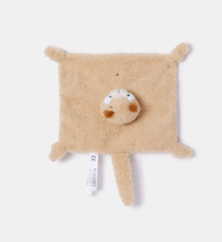 Woody, knuffeldoekje, kat