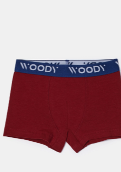 Woody, jongensboxershorts, bord + streep