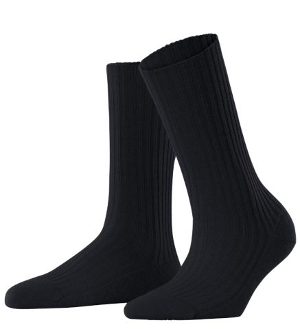 Falke, sokken, cosy wool, zwart