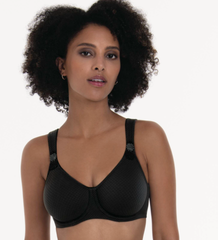 Anita, bh met beugel Leni zwart